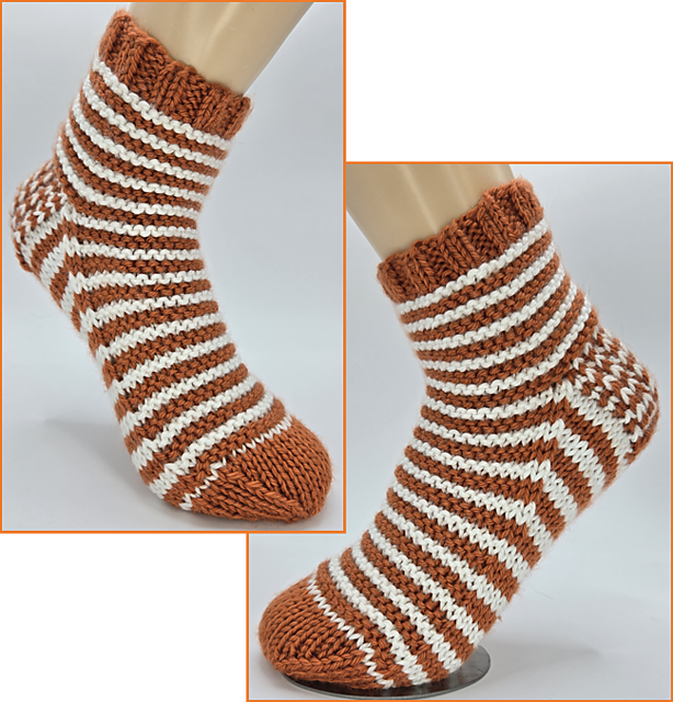 No Math Garter Sock Kids Large