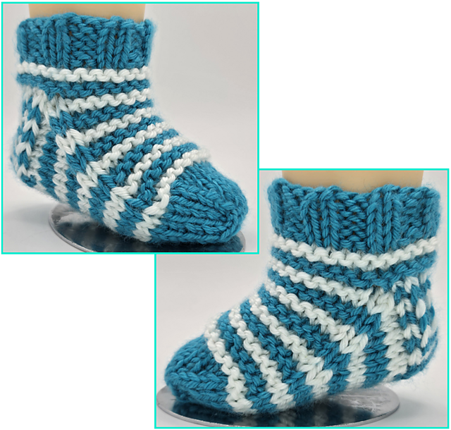 No Math Garter Sock Toddler Med
