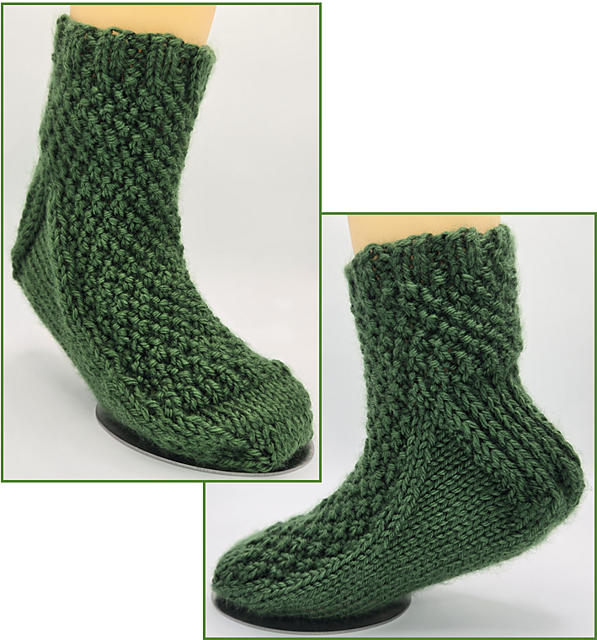 No Math Moss Sock Kids Med