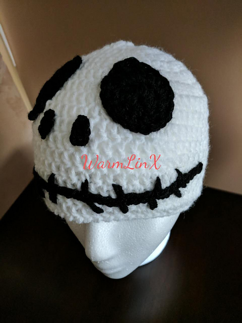 Jack Skellington inspired Beanie