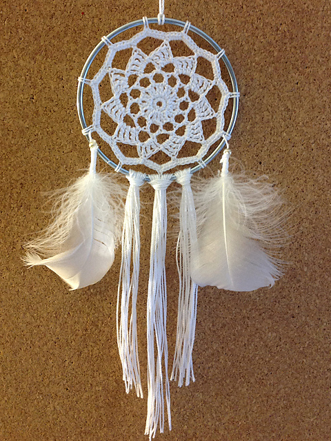 Mini Pinwheel Dreamcatcher