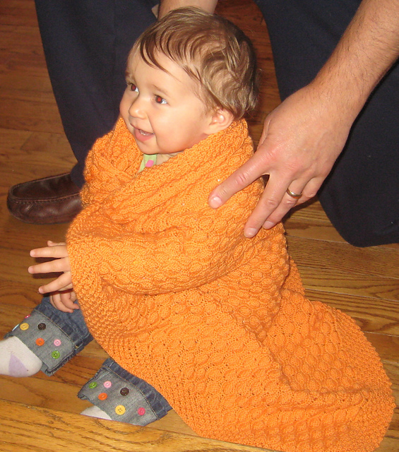 Summer Cottage Baby Blanket