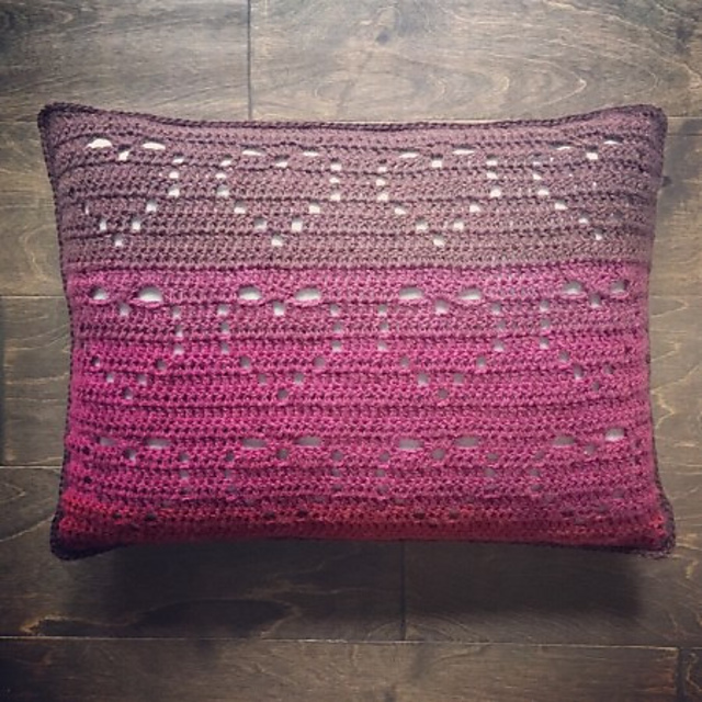 Cascading Hearts Pillow