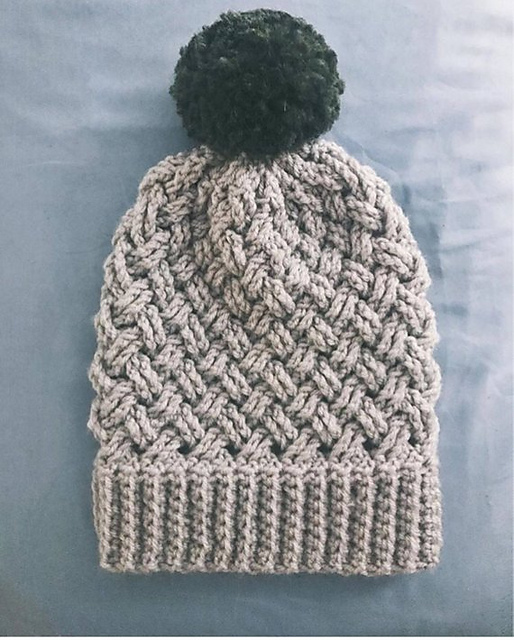 Aspen Basketweave Beanie