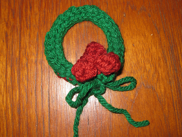 I-cord Wreath