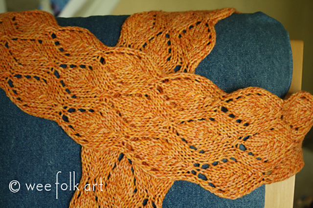 Spicer's Autumn Leaf Scarf