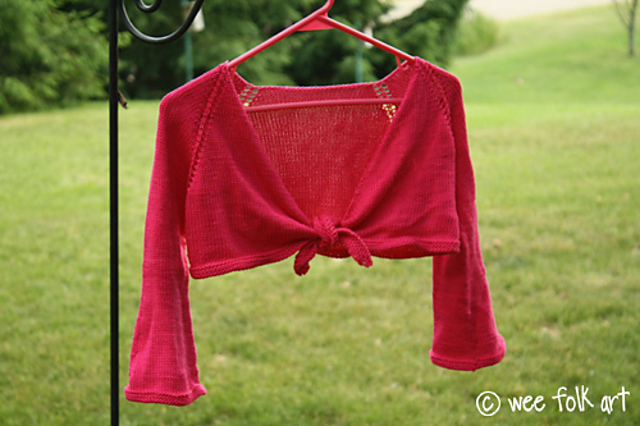 Ginny Tie-Front Shrug