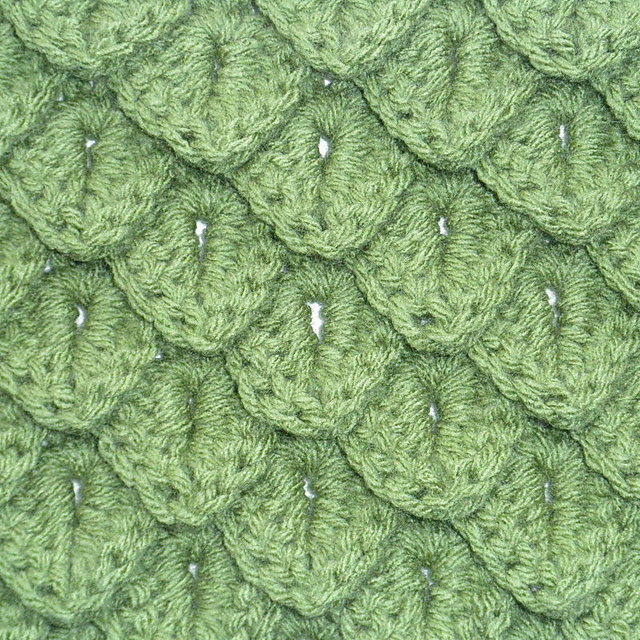 Crocodile Stitch (Leaf Stitch) Tutorial