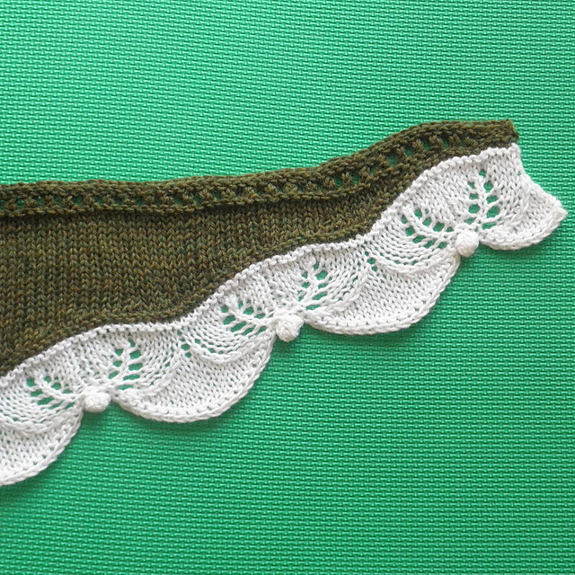 Petticoat Crescent Shawl