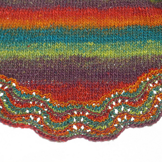 Feather & Fan Any-Yarn Shawl or Scarf/Shawlette