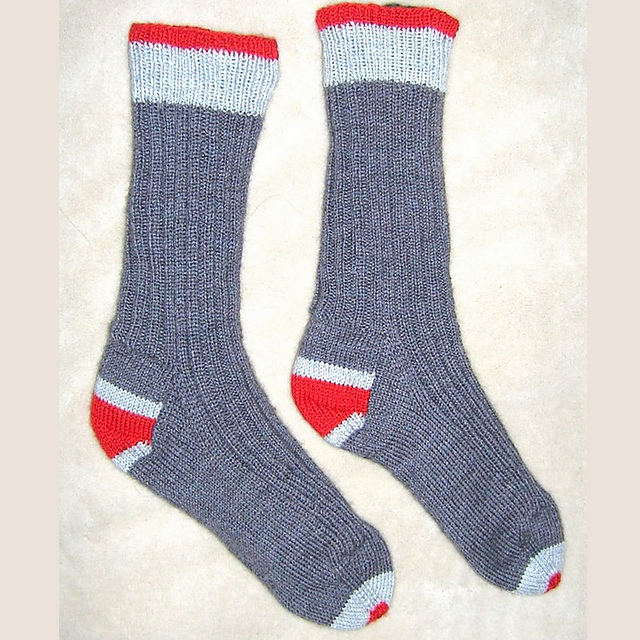 Working Man Socks / Sock Monkey Socks