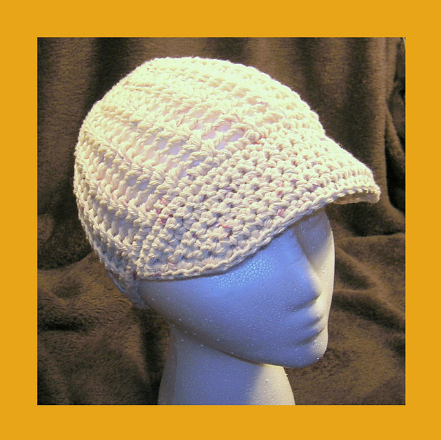 Natural Cotton Openweave Hat