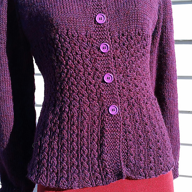 Jeweled Rib Cardigan