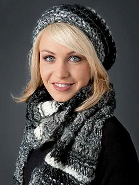 Design 11 & 12 Hat & Scarf