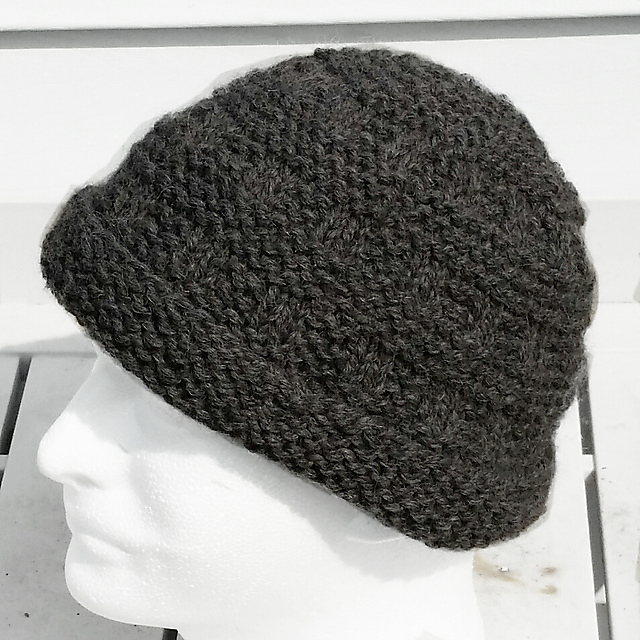 Garter Brick Hat