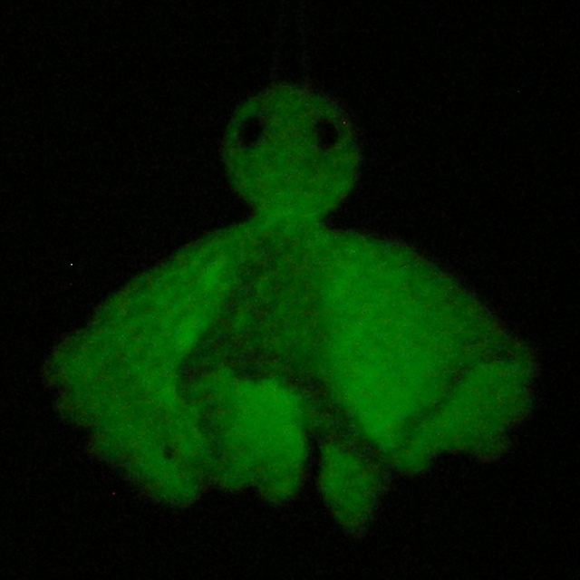 Glowing Ghost for Halloween