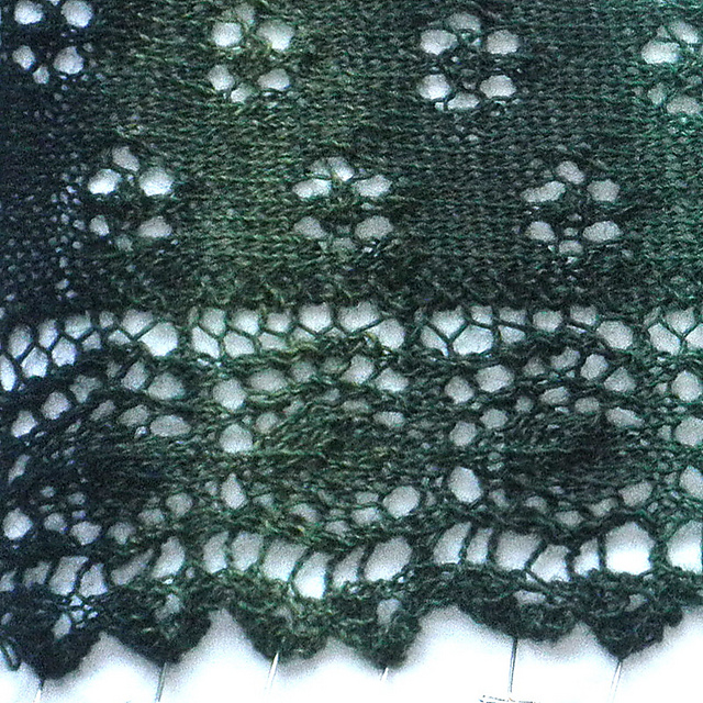 Vigne des Fleurs Scarf/Shawlette