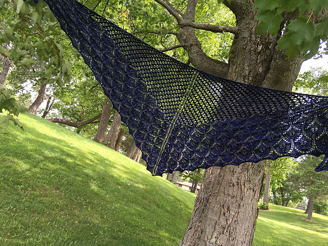 Oriel Lace Shawl