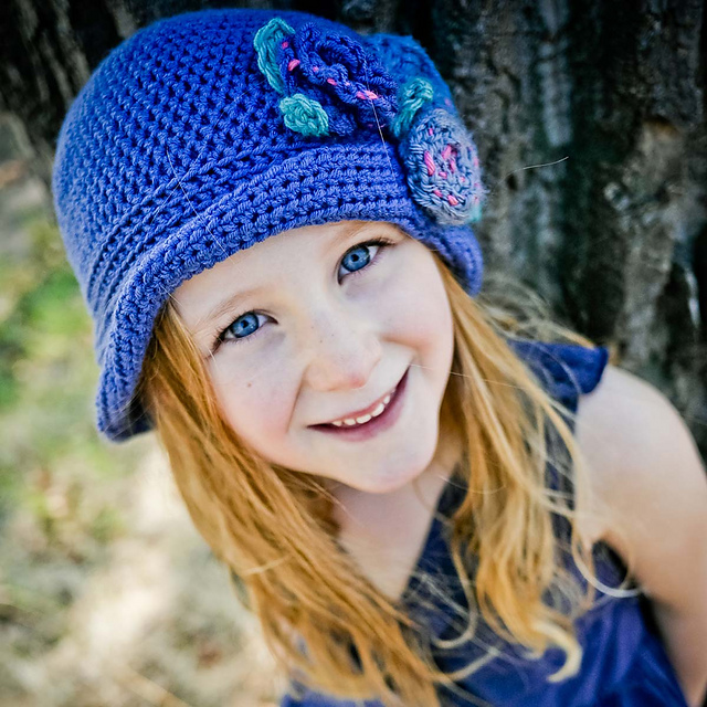 Sun Hat With Flowers