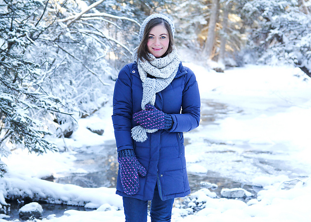 Chunky Colorblock Scarf