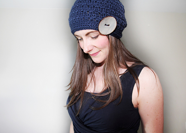 Slouchy Cluster Stitch Hat