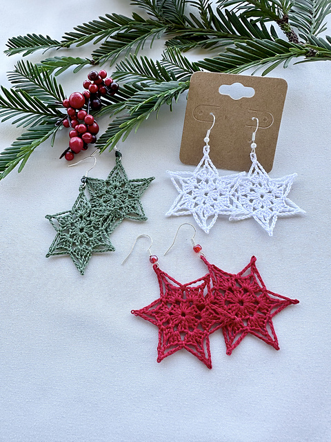 Holiday Star Earrings