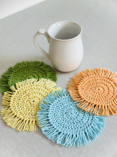 Spiral Mug Rug