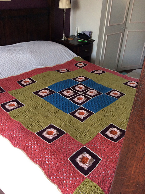 Waterlily Pond Afghan