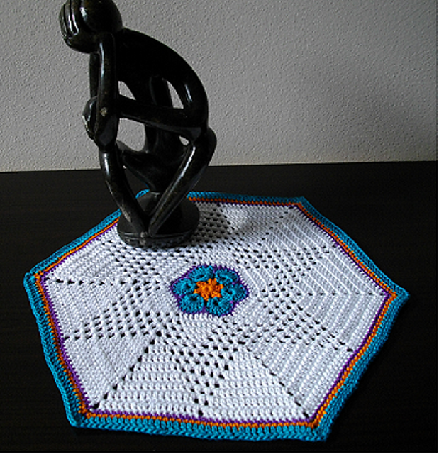 African Star Doily