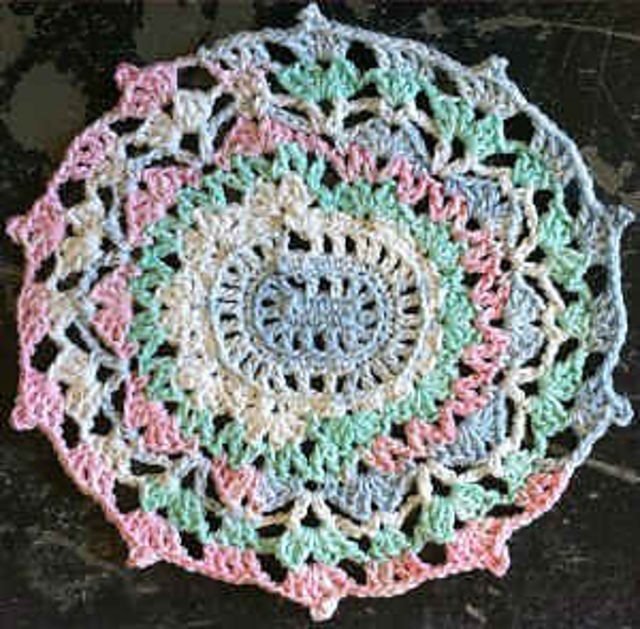 Baby Steps Dishcloth