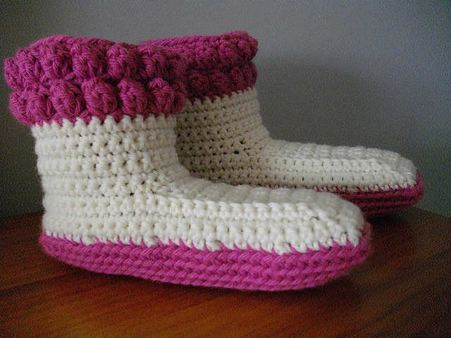 Popcorn Slipper Socks