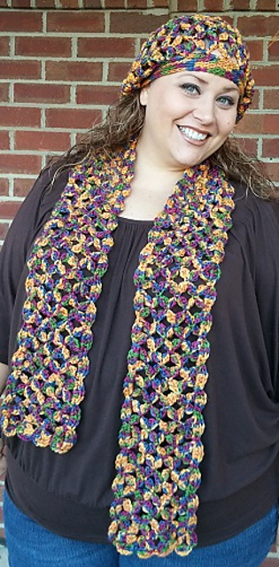 Falling For You - Hat & Scarf Set