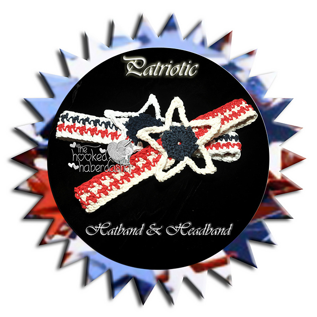 Patriotic Hatband/Headband