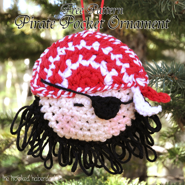 Pirate Pocket Ornament