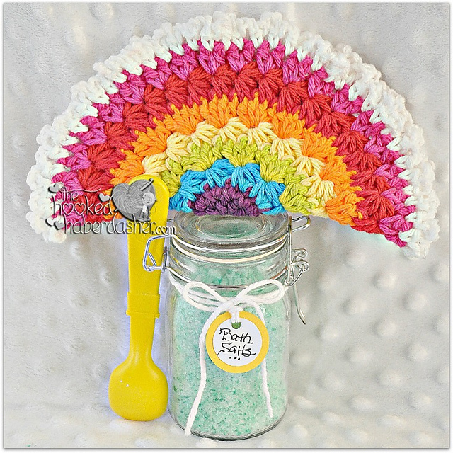 Simply Pampered Round Washcloth
