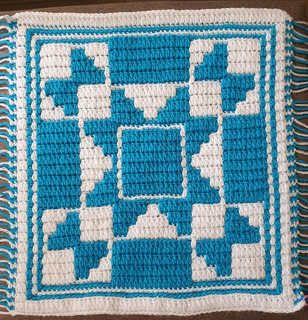 Ruth's Amish Star Mosaic Block