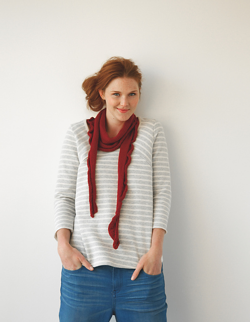 Ruffle Edge Scarf