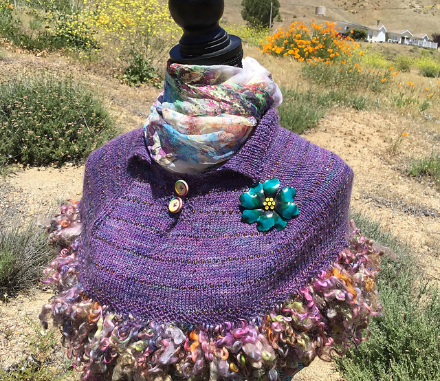 Curly Lock Poncho