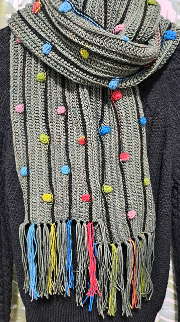 Christmas Lights Scarf