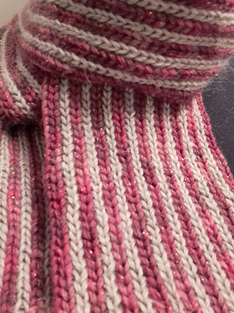 Elegant Striped Scarf