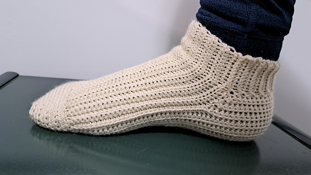 Comfortable & Lightweight Crochet Socks
