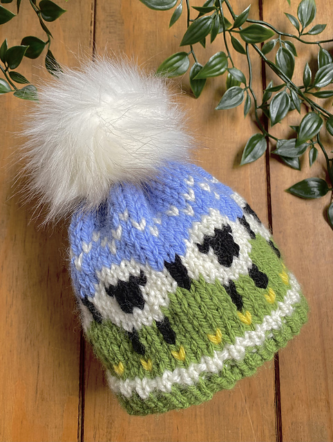 Ravelry: Fyne Flock of Sheep Hat pattern by Rhona Larkin