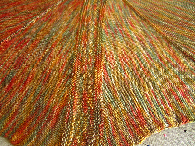 Dragon Wing Shawl