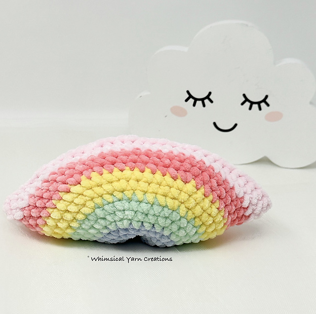 Chunky Rainbow Plush