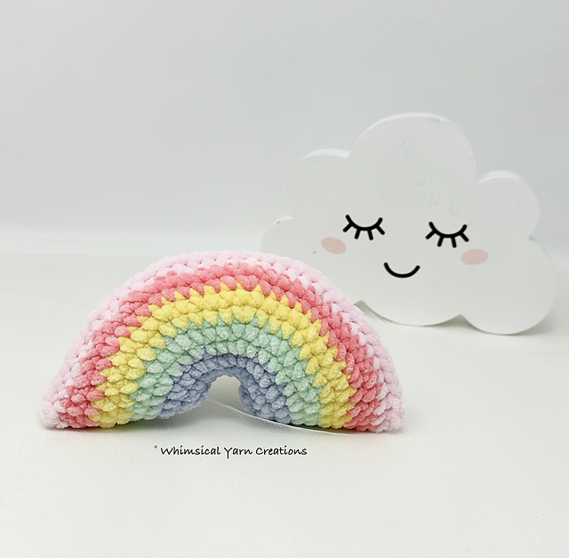 Medium Rainbow Plush