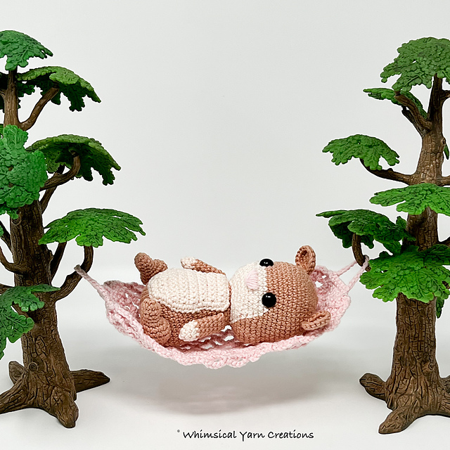 Butters the Hamster and his Hammock