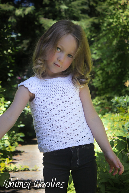 Mary's Top Crochet Shell