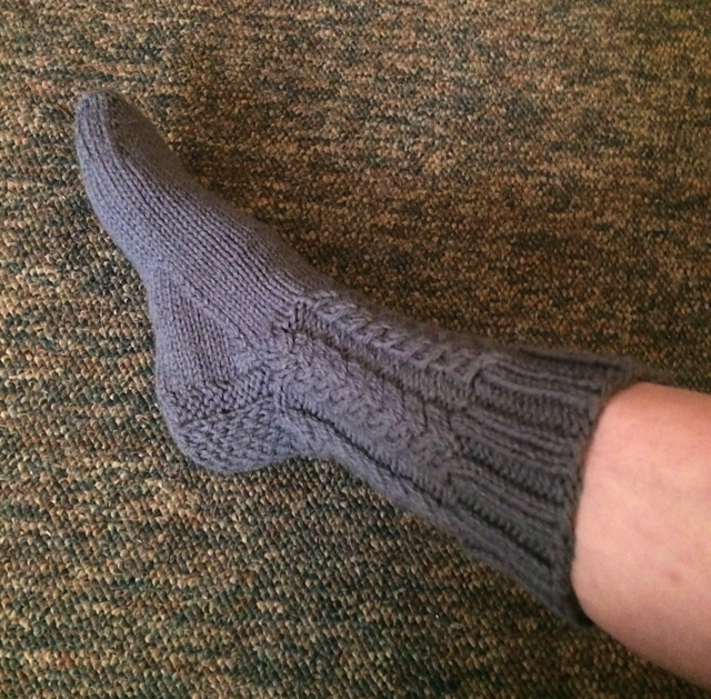 Cozy Cabled Socks