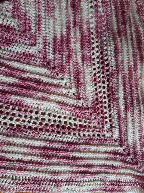 Mountain Rose Shawl