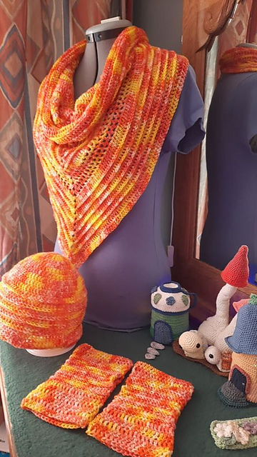 Bandana cowl set